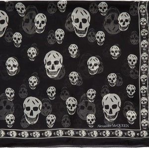 AUTHENTIC Alexander McQueen Silk Scarf